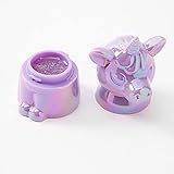 Claire's Metallic Purple Unicorn Glitter Lip Gloss - Cotton Candy