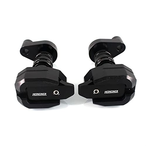 Protection de cadre anti-crash noir pour moto Kawasaki Z1000SX de 2011 à 2016