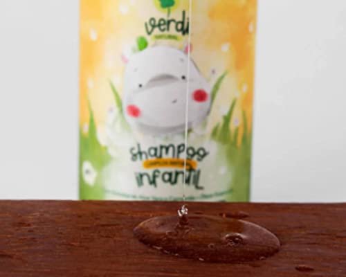 Kit Shampoo + Condicionador Bebê Infantil Com Aloe Vera e Camomila Orgânico Vegano limpa de forma de