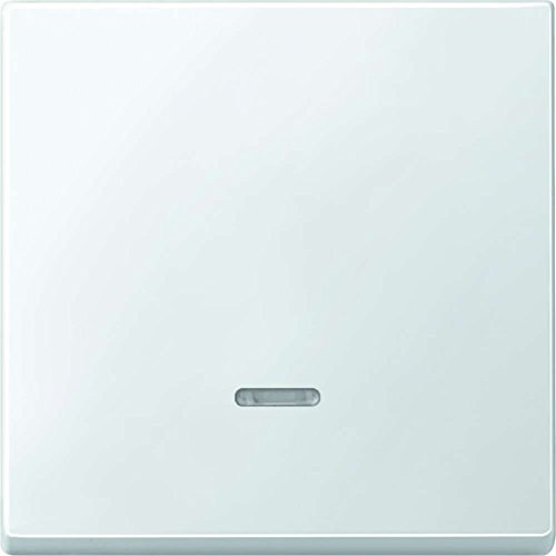 Preisvergleich Produktbild Merten 438019 1 Wippe mit Kontrollfenster, polarweiß, System Fläche