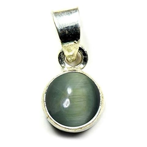 55Carat Natural Cat-Eye Gemstone Pendant Locket Cover