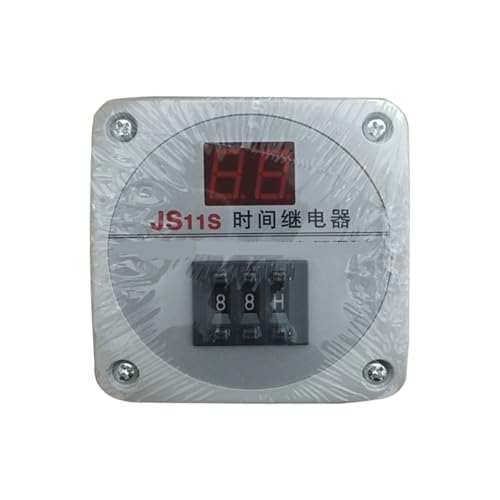 Relé de tiempo digital JS11S de alta precisión con pantalla LED para control CA 220V