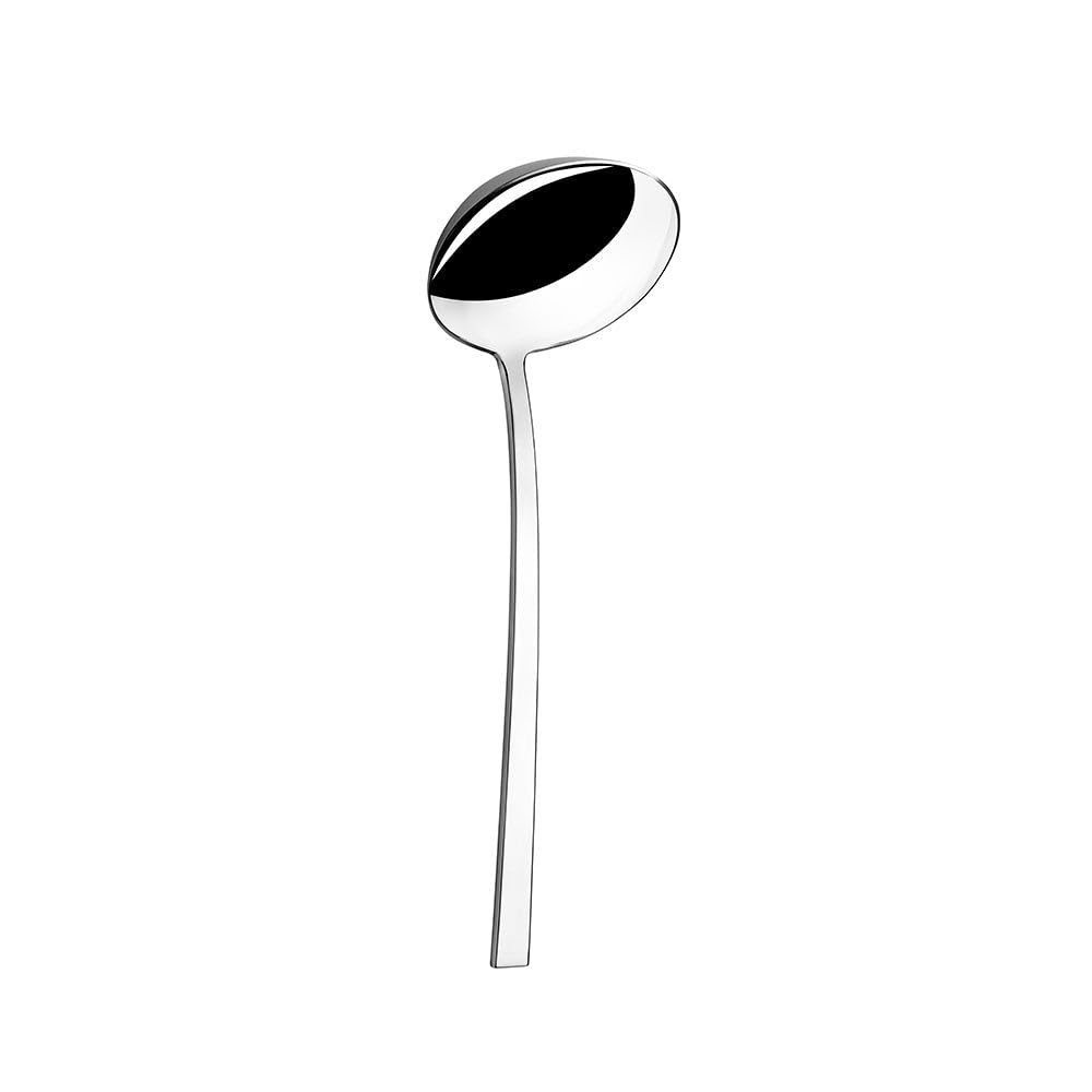 BRA Treviso | Juego 24 piezas cubertería, acero inoxidable 18/10, acabado pulido brillante, aptas para lavajillas, 4 mm espesor, con cuchillo chuletero