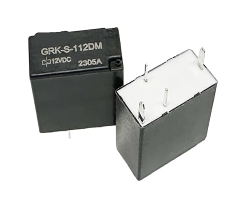 Relé GRK-S-112DM de 4 pines para solucionar fallos en circuitos de 12V