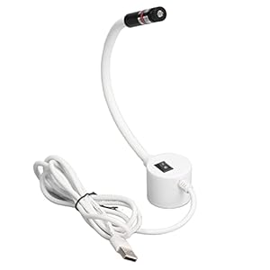 Sewing Machine Light,Green Cross Line Laser Adsorbable 360° Rotating Gooseneck Silicone Portable Green Light USB Cross Positioning Light for Sewing Machine