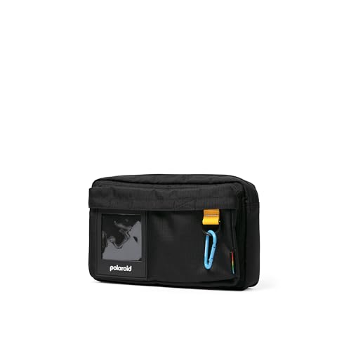 Polaroid Ripstop Crossbody Essentials Bag - Black Multicolor (6304)2