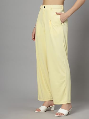 Image of UZARUS Women's Relax Fit Trouser 2 Pockets Baggy Pants