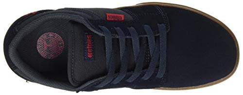 Etnies Boys Kids Barge Ls Skate Shoe, Navy/Gum, 10 Big Kid Us #TOP4