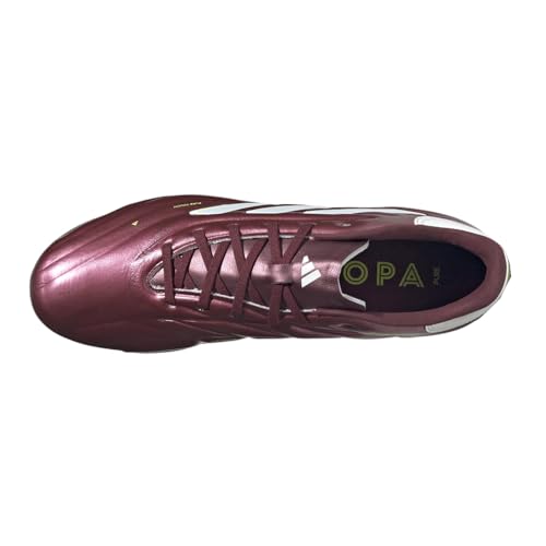 adidas Tênis unissex adulto Copa Pure Ii Pro Firm Ground, Vermelho sombreado/vermelho sombreado/verm