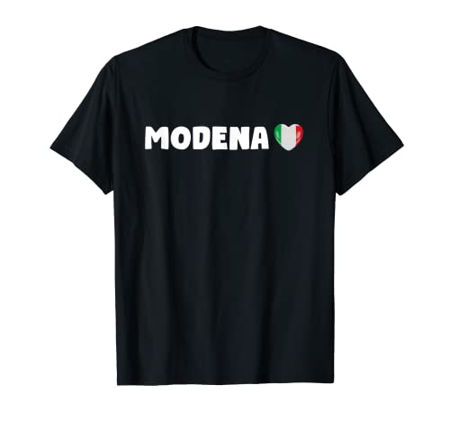 Modena Città Italiana Bandiera Italia Maglietta Regalo Maglietta