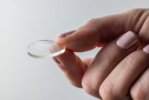 Image of Duck Max Double-Sided Gel Tape with Nano-Grab Technology, Clear, Multi-Purpose & Removable, 1 inch Circles, Clear, 48 Pack (287705)