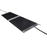 Aluminio duradero: el aluminio sólido duradero como soporte de altura de la rampa de silla de ruedas evita la deformación y el colapso causado por el uso de rampa de umbral.