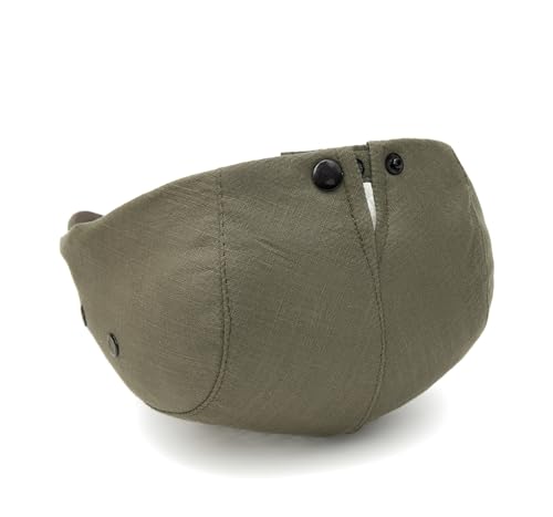Image of Quanhaigou Unisex Denim Newsboy Hats Flat Ivy Gatsby Cabbie Driving Berets Hat Cotton Dad Cap for Men Women