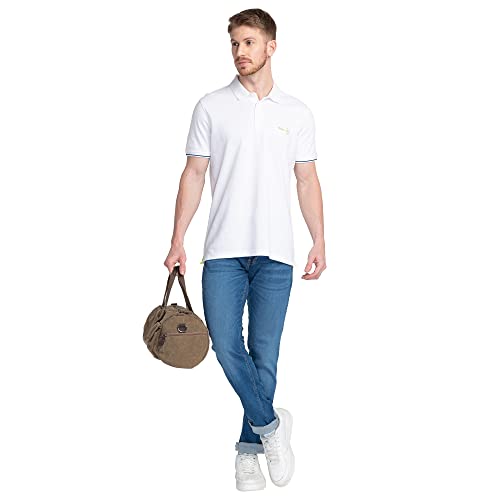 Image of Spykar Men's Mid Rise Solid Regular Fit Jeans