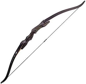 PSE Archery Pro Max Traditional Takedown Recurve Recreational Shooting Bow Set, Right, 54" - 15