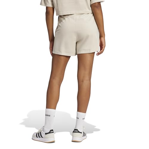 adidas Damen Essentials 3-Stripes Cotton Shorts, Wonder Alumina/White, XS – Ansicht 2