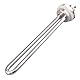 Edelstahlheizung 1 Zoll (DN25) 33.2mm BSP 220V 750W Heizpatrone Edelstahlflansch mit Silikonring