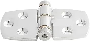 Heavy Duty Stainless Steel Top Mount Marine Friction Standard Hinge 3" L x 1.5" W
