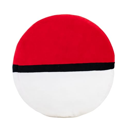 Image of Mirada Pokemon Face Soft Plush Toy - 30cm | Official Licensed Stuffed Character Cushion for Kids & Fans | Super Soft & Cuddly | Ideal Gift for Birthday /Christmas /Diwali