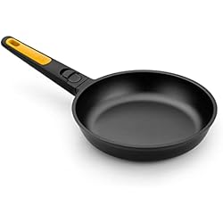 BRA Sartén fast click bra 481228 - ø28cm - espesor 5.5mm - aluminio fundido indeformable - teflón antiadherente - mango desmontable