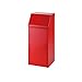 Produktbild Certeo Klappbehälter zur Abfallsortierung | Volumen 70 l | Rot | Mülleimer Müllsammler Abfalleimer Abfallsammler Wertstoffsammelsystem