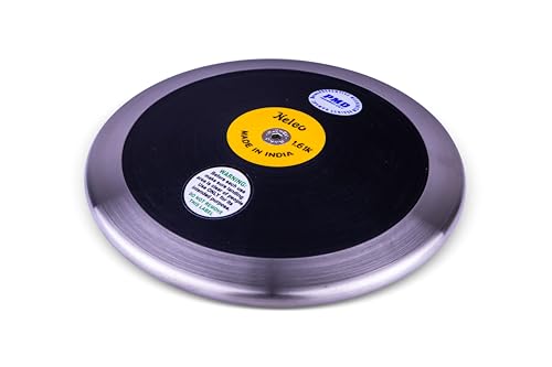 Disque de compétition Nelco Super Spin HAEST 1,60 kg noir et jaune