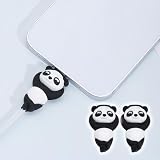 2PCS Panda Protective Cover – Data Cable Protector Compatible with Apple Charging Cable – Anti-Break Fixture with Durable Design for Long-Lasting Protection