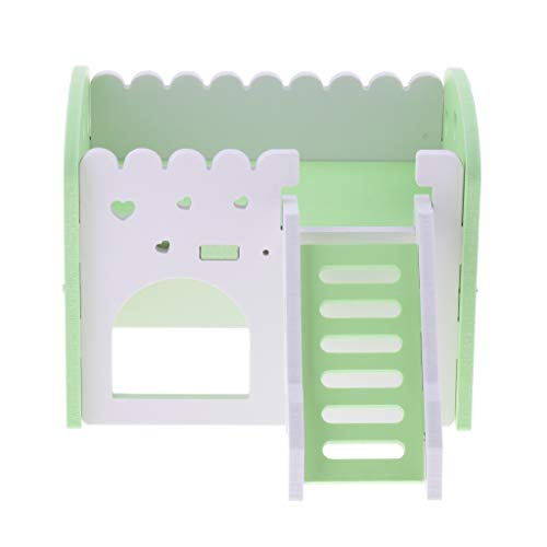 SM SunniMix Kleine dierenhuis knaagdierhuis voor hamsters, cavia's, fretten, chinchilla, eekhoorns - groen - Image 4