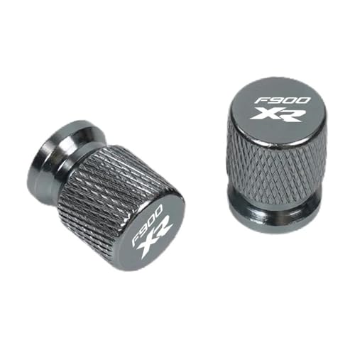 Tapa de válvula anti fugas BMW F900XR motocicleta CNC gray