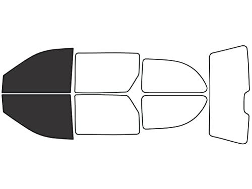 Rvinyl Window Tint Kit Compatible with Chrysler Town and Country 2001-2007 - Front Precut Kit - 20%