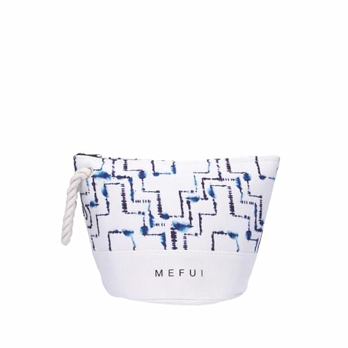 Pochette Me-Fui MA25-A035 X01 blanc et bleu sac à main de cérémonie