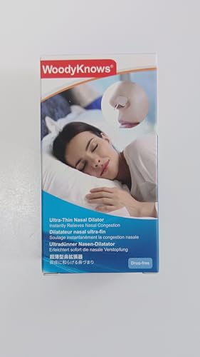 Dilatateur nasal contre la congestion et le ronflement WoodyKnows S