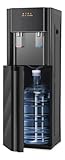 Despachador de Agua con Garrafón Oculto, Dispensador de Agua Fría y Caliente, Enfriador Y Calentador de Agua para Hogar...