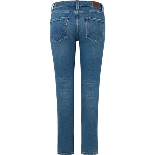 Pepe Jeans Para Mujer. PL204584RI2 Jeans Skinny Azul (24/30), Casual, AlgodóN, Denim, Sostenible - 4