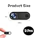 Oykrueats 2 Pcs Webcam Cover,Laptop Kamera Abdeckung,Webcam Abdeckung,Kamera Abdeckung Handy,Schwarz Laptop Kamera Abdeckung Schieber,Slider Kameraabdeckung Notebook Smartphone Schützt Privatsphäre