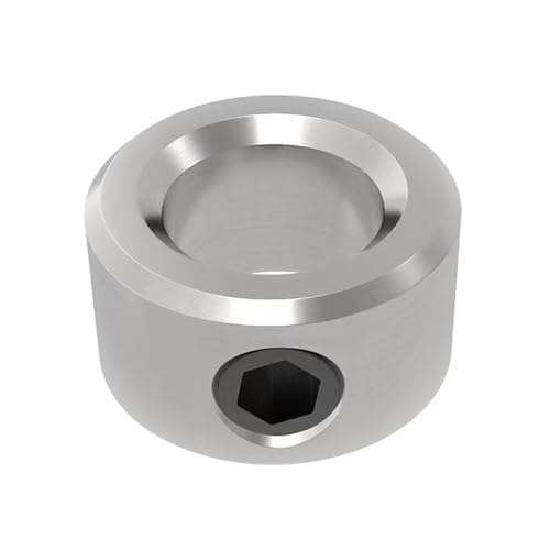 Akkacm SFT-COLR 5/16"(8Mm) Bore Shaft Collars,Solid Steel Style Zinc Plated Set Screw Lock Collar thumb #3