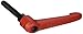Kipp 06610-3A484X50 Fiberglass Reinforced Plastic/Steel Adjustable Handle with 3/8-16" External Thread,"Novo?Grip" Style, Steel Components, Inch, 50 mm Screw Length, Size 3, Traffic Red Color