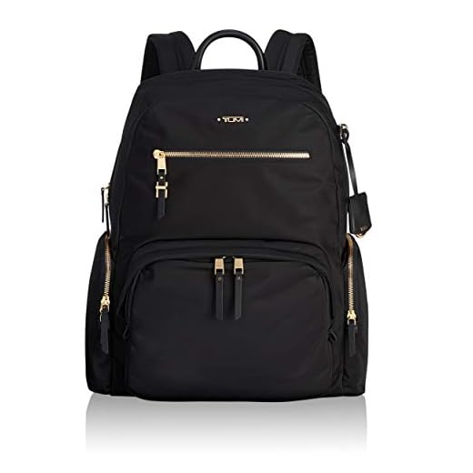TUMI - Voyageur Carson Laptop Backpack - 15 Inch Computer Bag for Women - Black