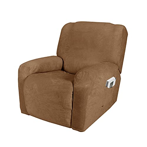 Housse de canapé extensible en velours pour un salon chic et protégé