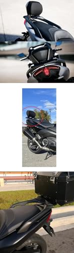 Dossier passager moto TMAX 530 soulage les maux de dos en scooter SX DX - 4