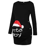 Zoom IMG-1 top lettera tunica lunga premaman Zoom IMG-1 top lettera tunica lunga premaman