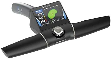 Motocaddy S3 PRO Lithium DHC Electric Golf Trolley handle and display