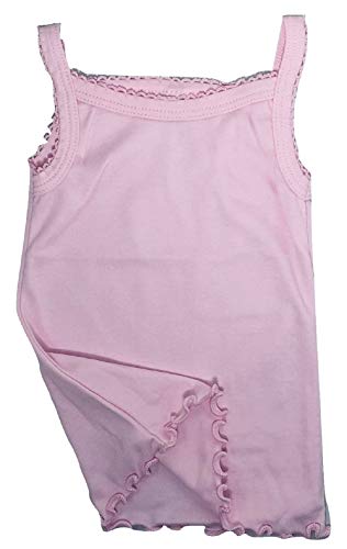 I&S Girl's 4 Pack Soft Cotton Cami Spaghetti Strap Tank Tops Undershirts2