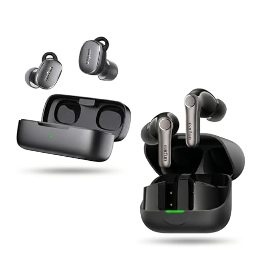 Image of EarFun [2025 VGP Winner Air Pro 4+ Adaptive Hybrid Noise Cancelling Wireless Earbuds Bluetooth 6.0,Qualcomm Snapdragon Sound, aptX Lossless,LDAC Hi-Res Audio, 6 Mics AI CVC Call,54H Playtime