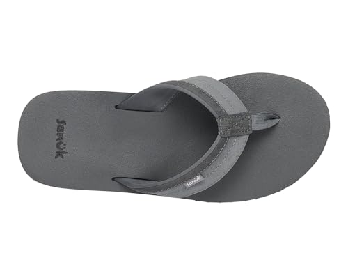 Image of Sanuk Mens Ziggy ST | Flip Flops for Men | Mens Sandals | Beach Sandals | Water Friendly & Lightweight | Comfort Footbed