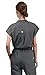 Eadflie Scrub Tops for Women - [Dark Grey/L], Stretchy Loose Fit Sleeveless Scrub Top, Large Pocket Women's Medical Scrub Tops, Comfortable Scrub Shirts for Women