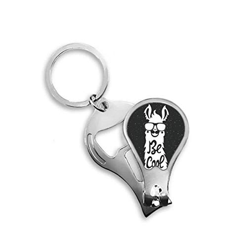 Cutter coupe-ongles alpaga blanc Be Cool pour des pieds soignés au quotidien