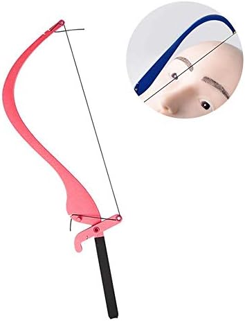 Eyebrow Ruler, WooyMo Microblading Line Marker Ruler With 10pcs Thread Line Eyebrow Measure Tool