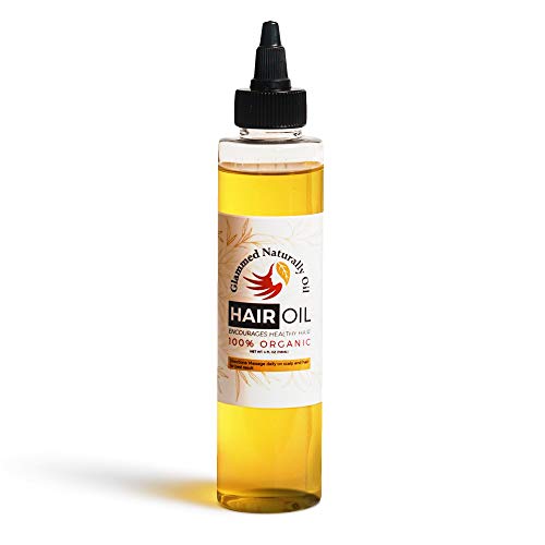 Hair Oil, Hair Growth Oil that Encourages Healthy Hair, Natural Hair Care Products for Women - Glammed Naturally Oil