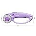 Fiskars Loop Rotary Cutter, Explore Collection Ultra Lilac, Precision-Ground Steel Blade for Fabric, Felt and Vinyl, 45mm